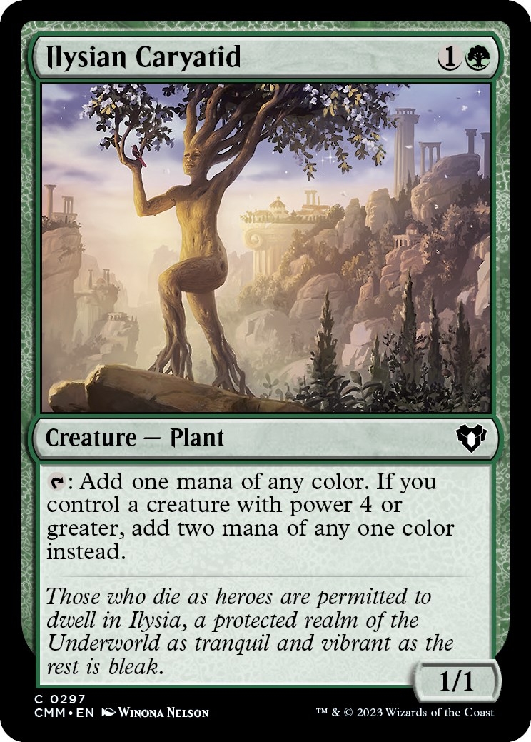 Ilysian Caryatid [Commander Masters]