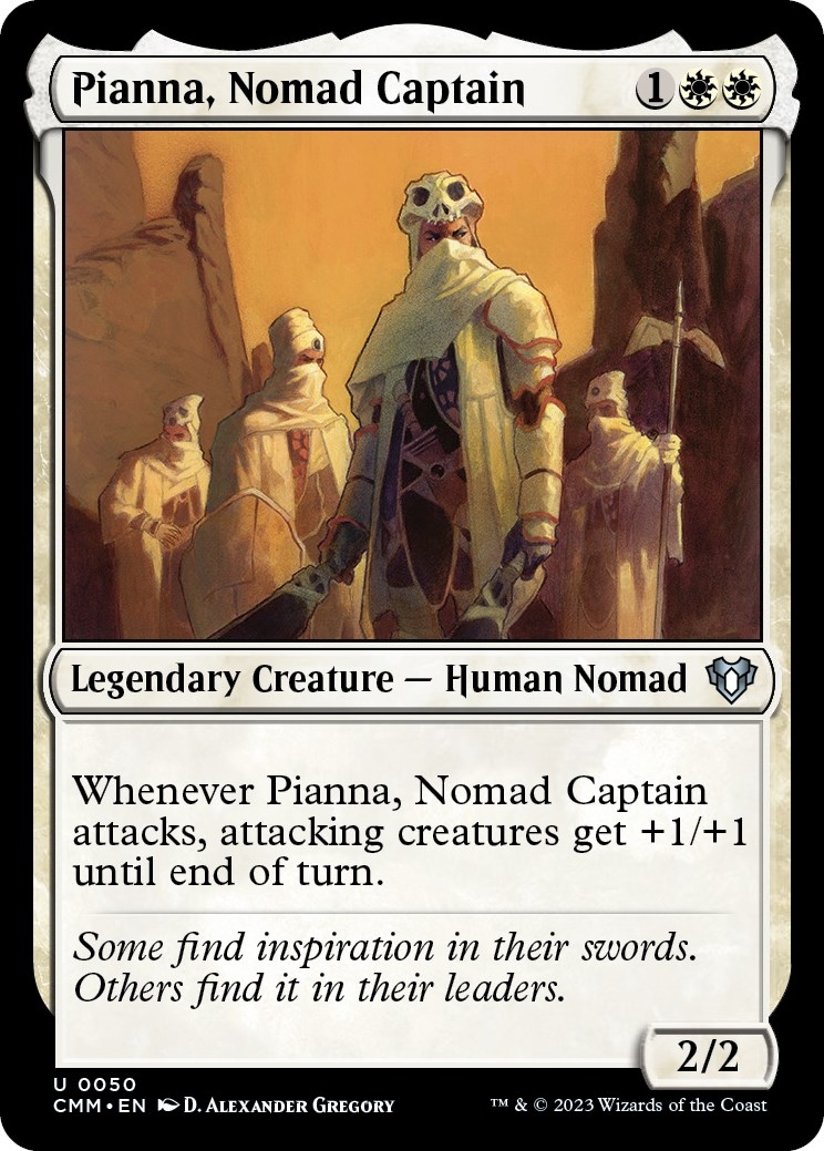 Pianna, Nomad Captain [Commander Masters]