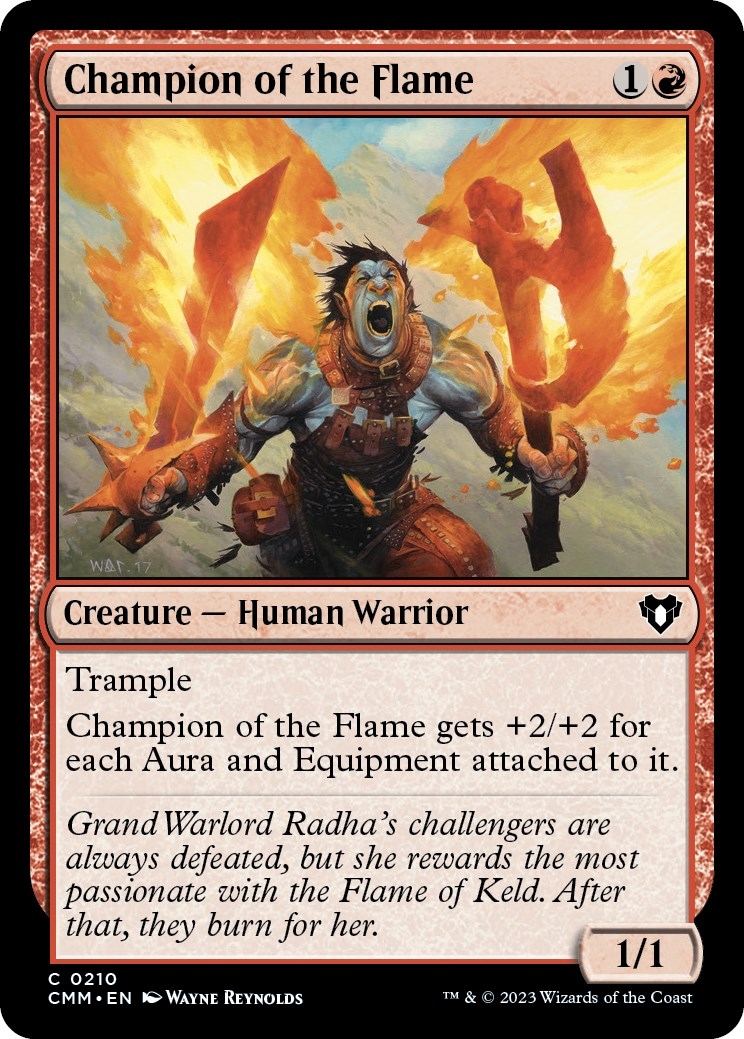Champion of the Flame [Commander Masters]