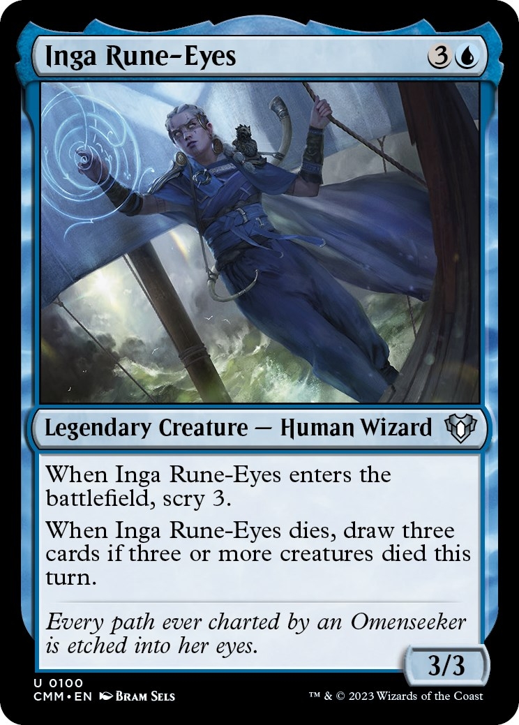 Inga Rune-Eyes [Commander Masters]