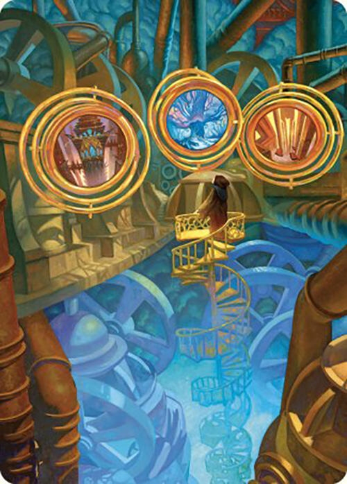 Extraplanar Lens Art Card [Commander Masters Art Series]