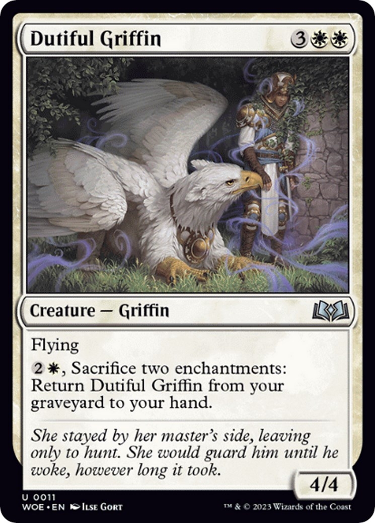 Dutiful Griffin [Wilds of Eldraine]