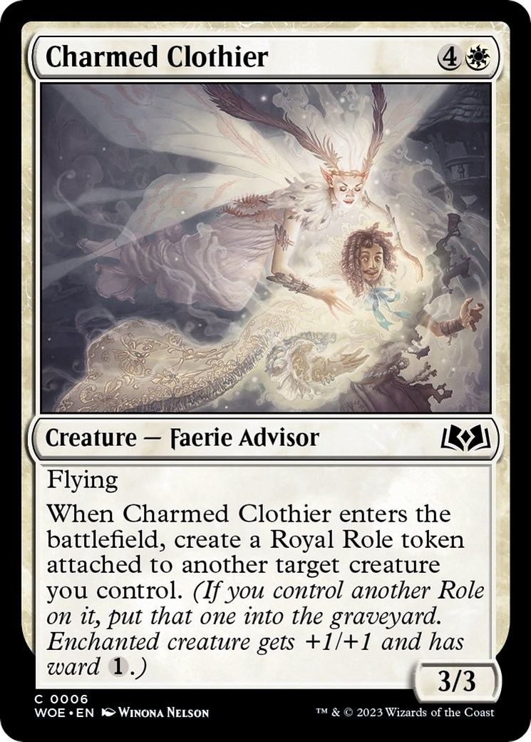 Charmed Clothier [Wilds of Eldraine]