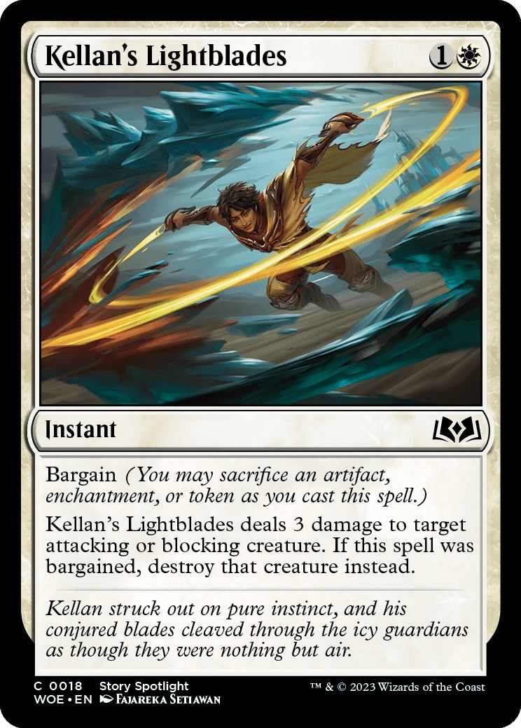Kellan's Lightblades [Wilds of Eldraine]