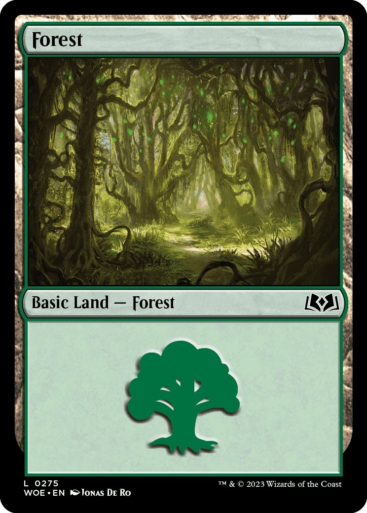 Forest (0275) [Wilds of Eldraine]