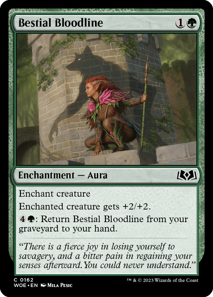 Bestial Bloodline [Wilds of Eldraine]