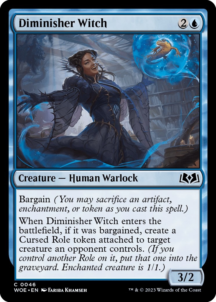 Diminisher Witch [Wilds of Eldraine]