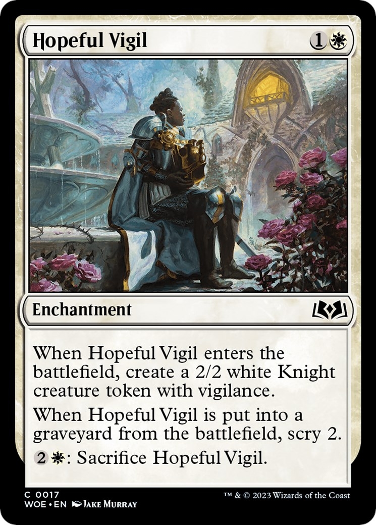 Hopeful Vigil [Wilds of Eldraine]