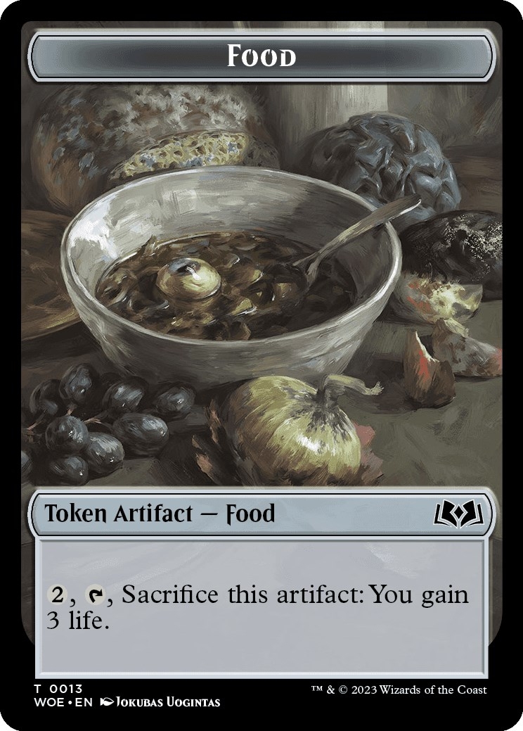 Food (0013) Token [Wilds of Eldraine Tokens]