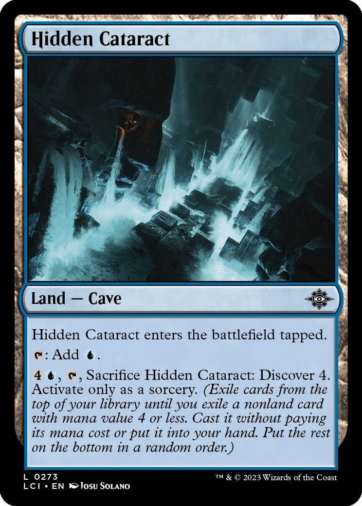 Hidden Cataract [The Lost Caverns of Ixalan]