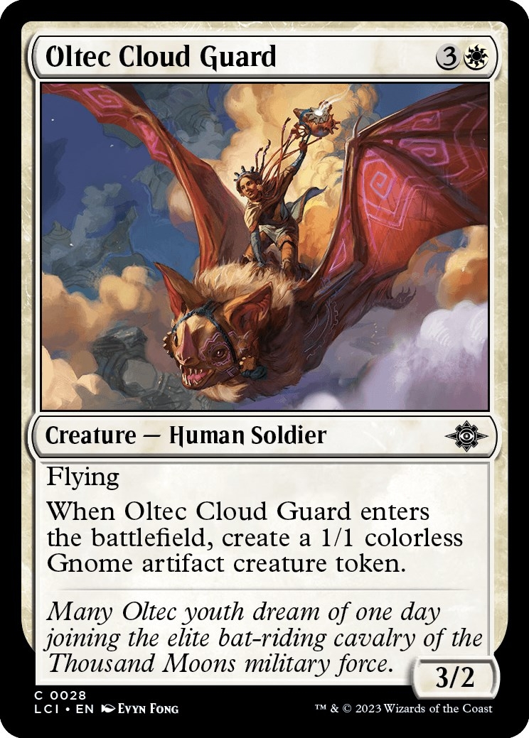 Oltec Cloud Guard [The Lost Caverns of Ixalan]