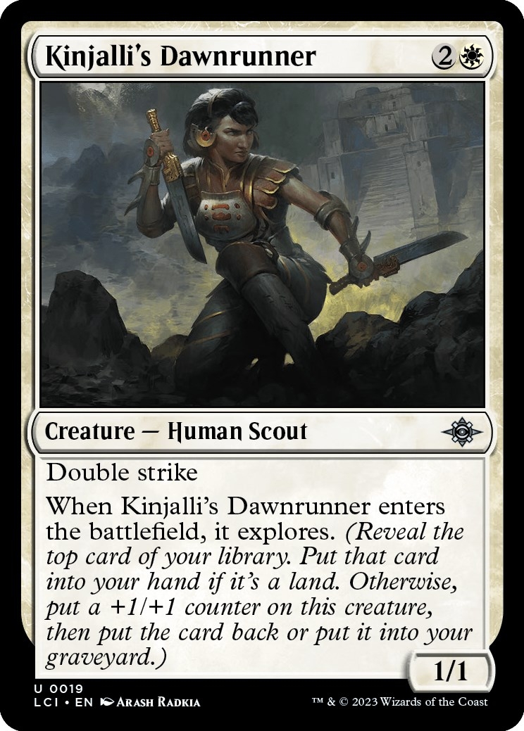 Kinjalli's Dawnrunner [The Lost Caverns of Ixalan]