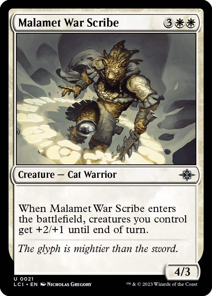 Malamet War Scribe [The Lost Caverns of Ixalan]