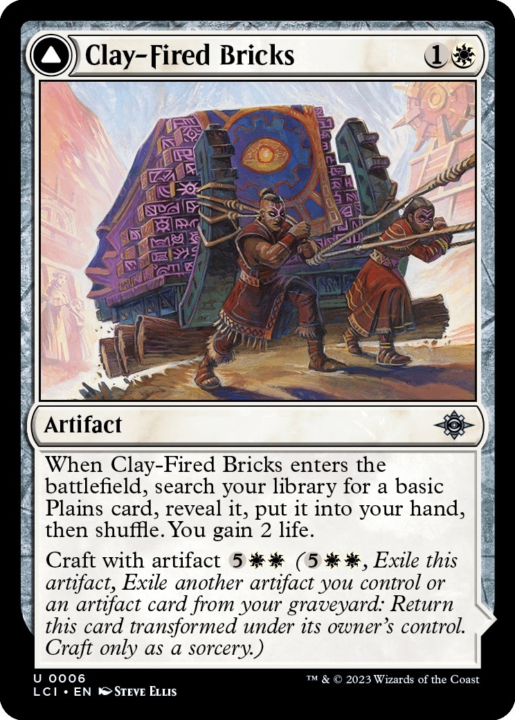 Clay-Fired Bricks // Cosmium Kiln [The Lost Caverns of Ixalan]