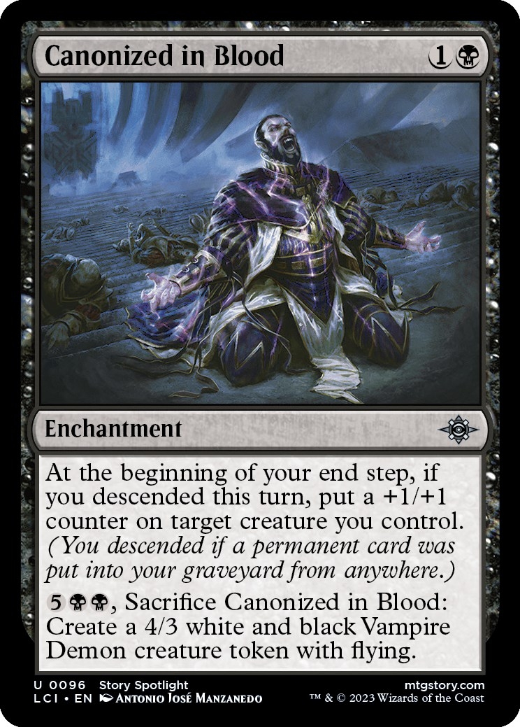 Canonized in Blood [The Lost Caverns of Ixalan]