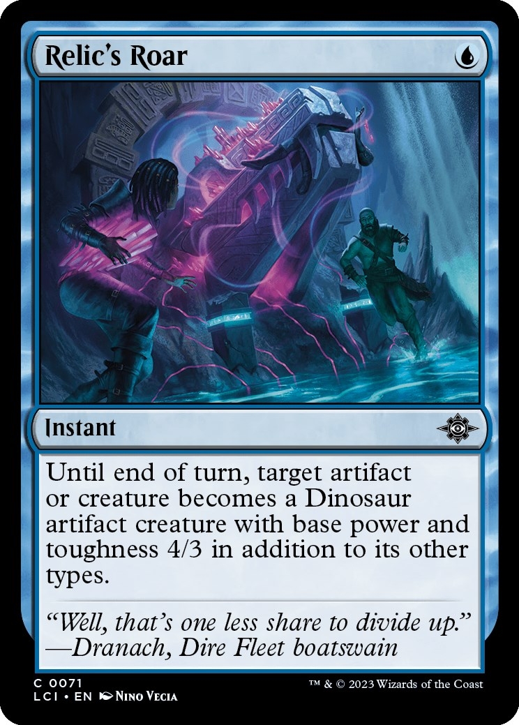 Relic's Roar [The Lost Caverns of Ixalan]