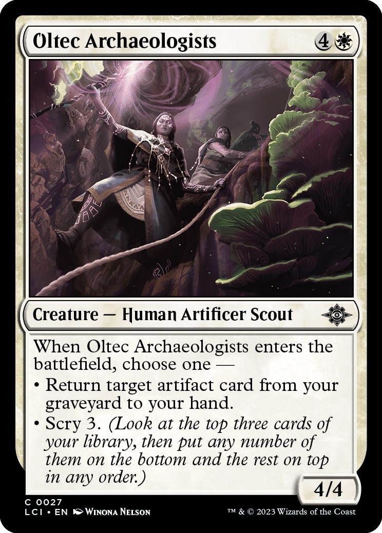 Oltec Archaeologists [The Lost Caverns of Ixalan]