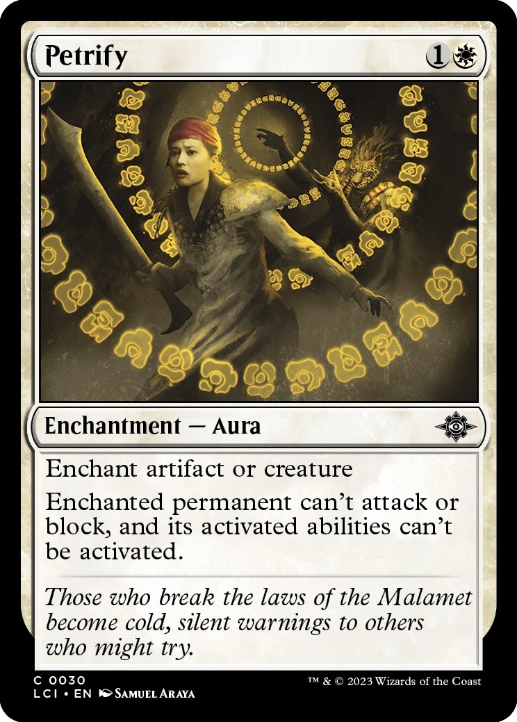 Petrify [The Lost Caverns of Ixalan]