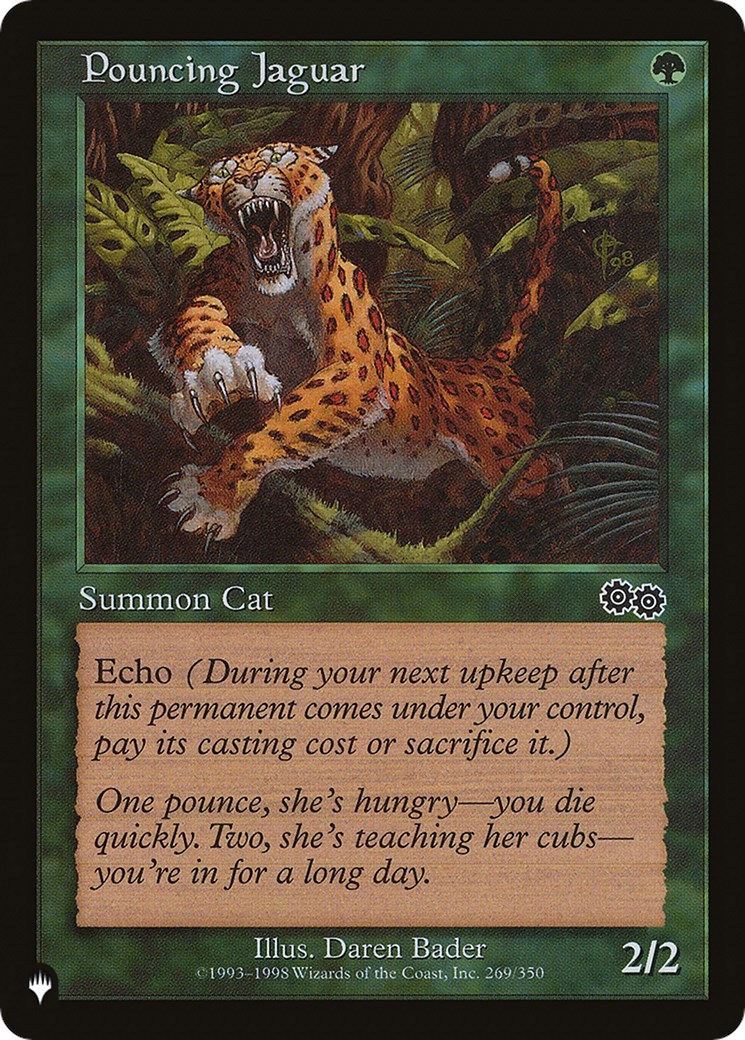 Pouncing Jaguar (269/350) (LIST)