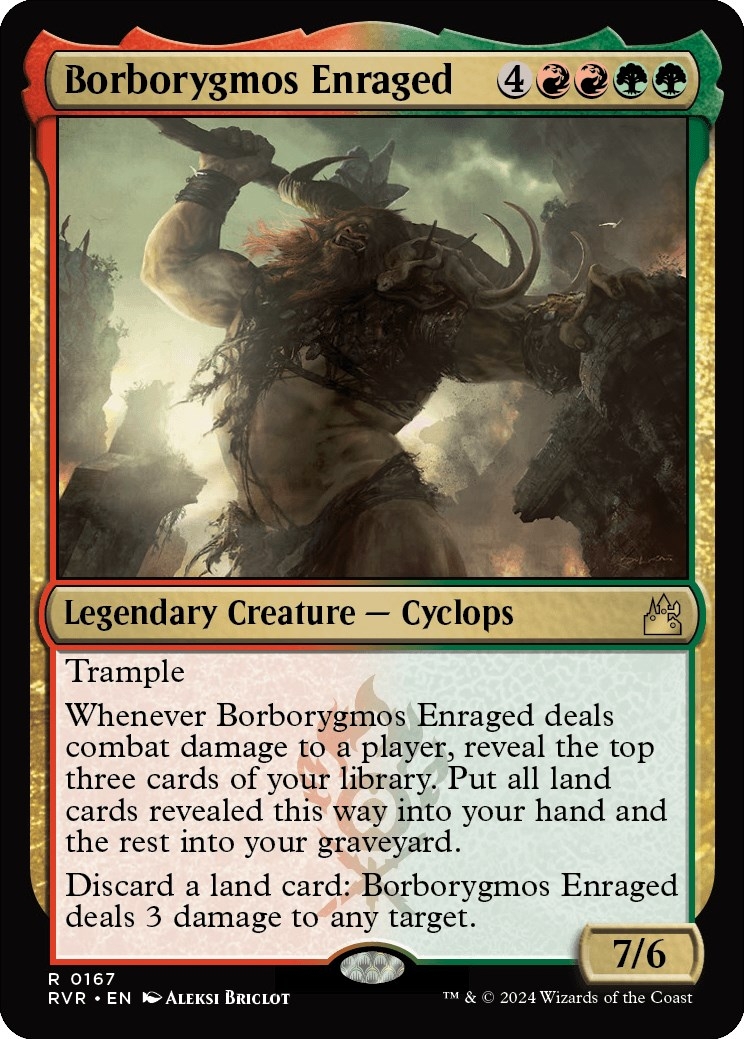 Borborygmos Enraged [Ravnica Remastered]