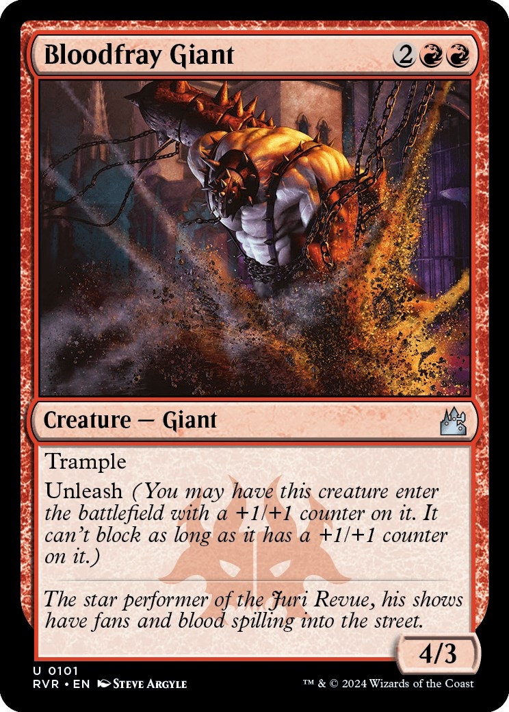 Bloodfray Giant [Ravnica Remastered]