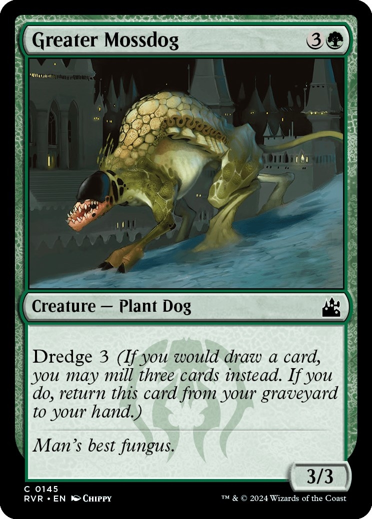Greater Mossdog [Ravnica Remastered]