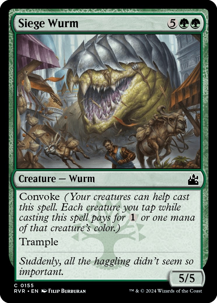 Siege Wurm [Ravnica Remastered]