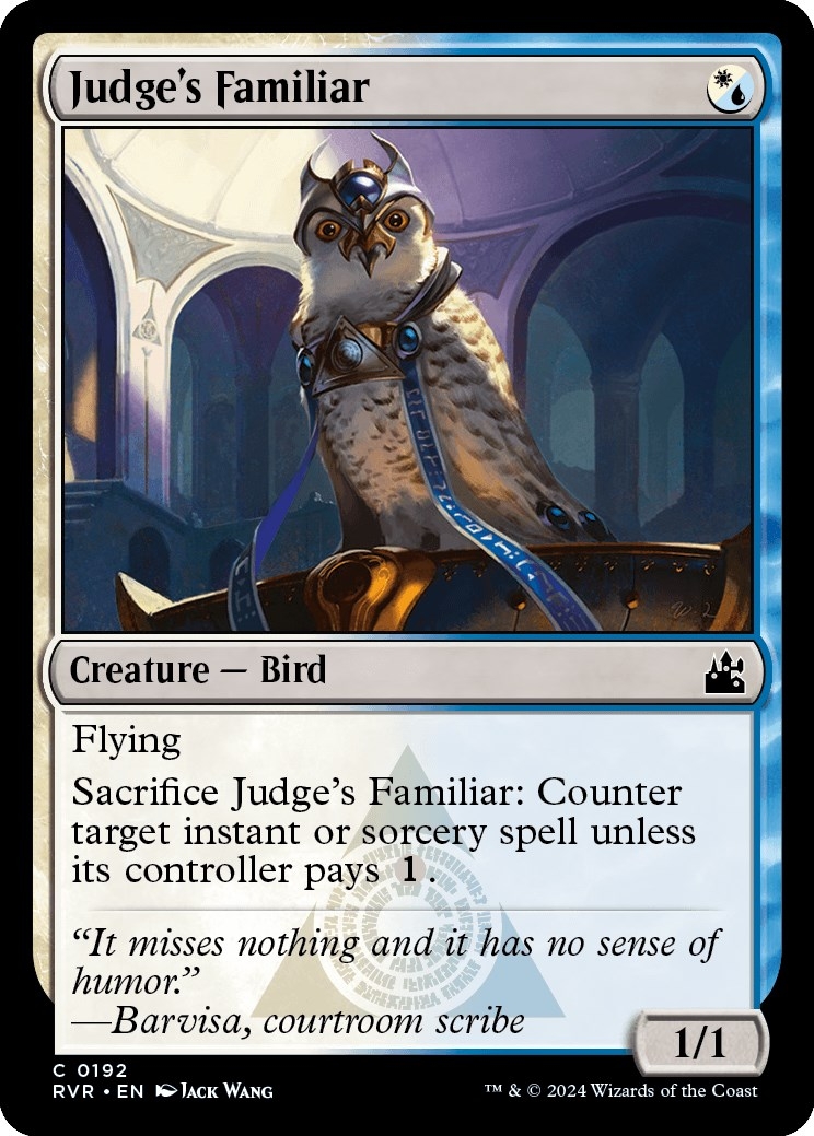Judge's Familiar [Ravnica Remastered]