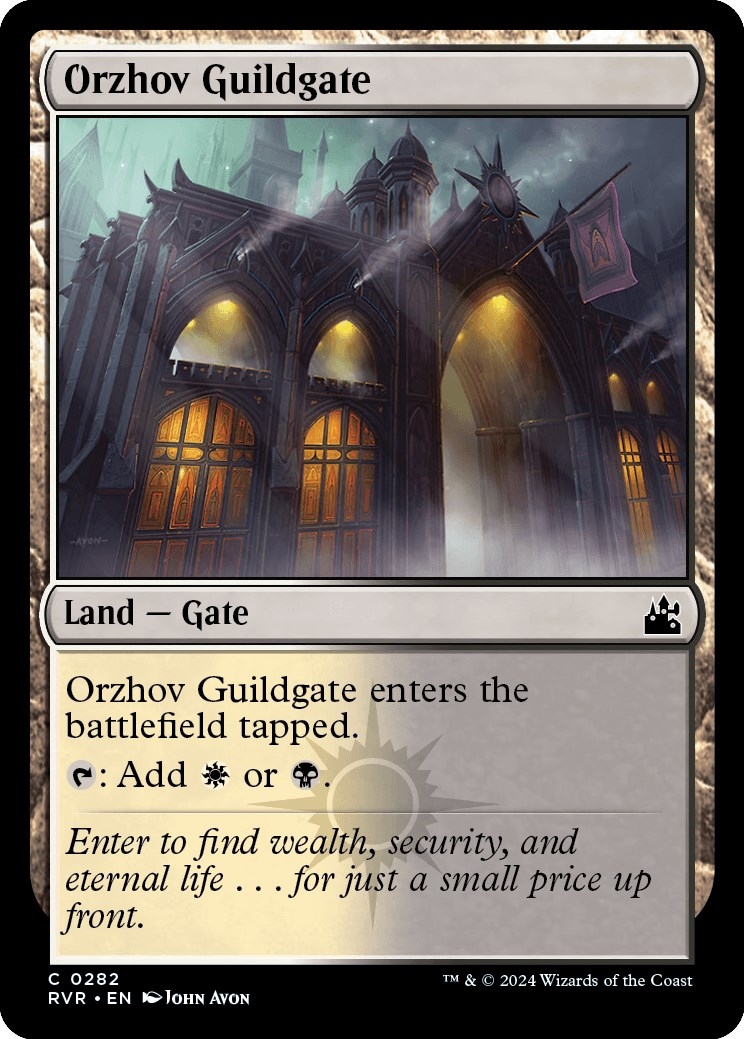 Orzhov Guildgate [Ravnica Remastered]