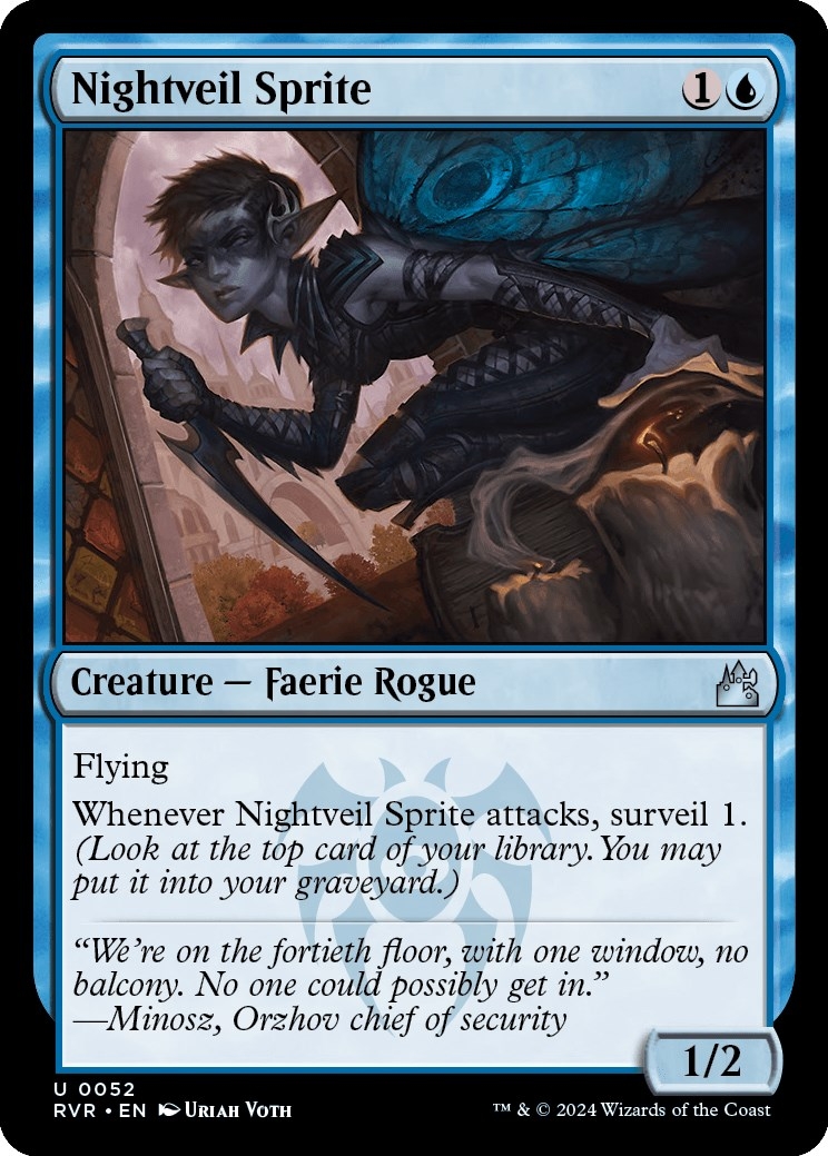 Nightveil Sprite [Ravnica Remastered]