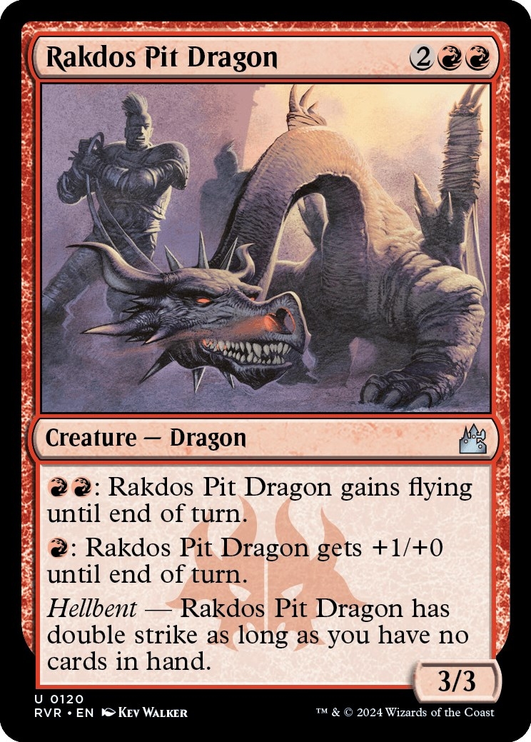 Rakdos Pit Dragon [Ravnica Remastered]