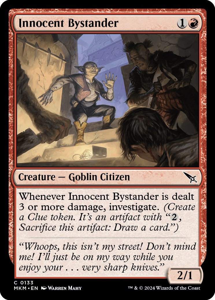 Innocent Bystander [Murders at Karlov Manor]