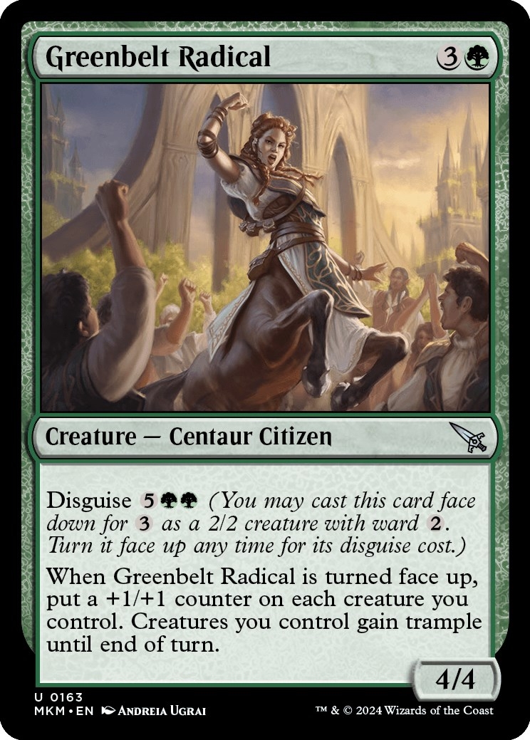 Greenbelt Radical [Murders at Karlov Manor]