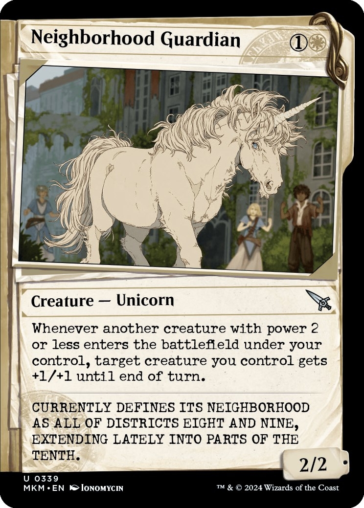 Neighborhood Guardian (Showcase) [Murders at Karlov Manor]