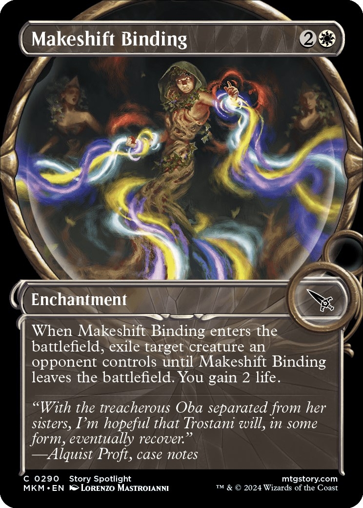 Makeshift Binding (Showcase) [Murders at Karlov Manor]