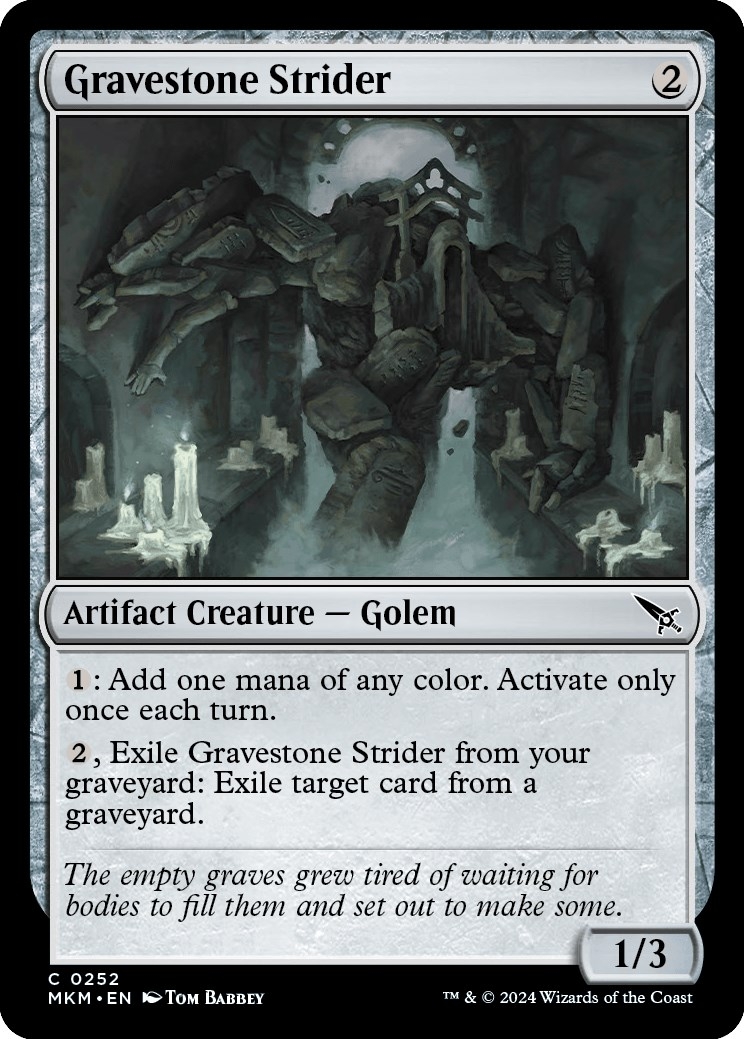 Gravestone Strider [Murders at Karlov Manor]