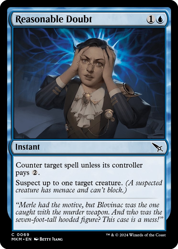 Reasonable Doubt [Murders at Karlov Manor]