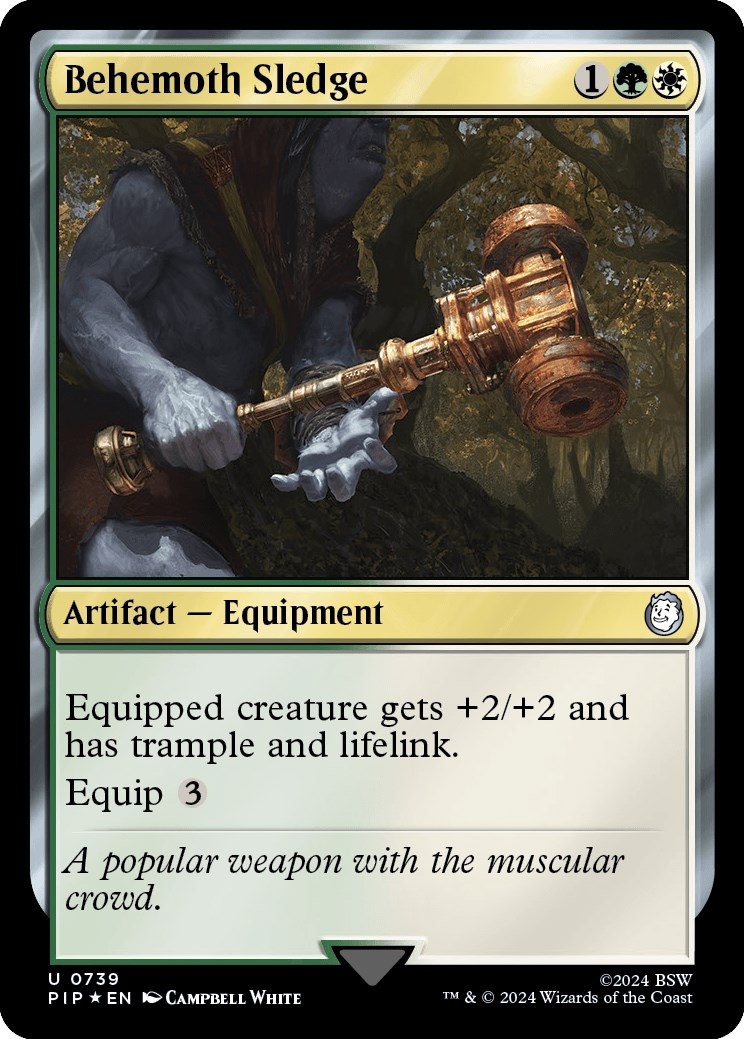 Behemoth Sledge (Surge Foil) [Fallout]