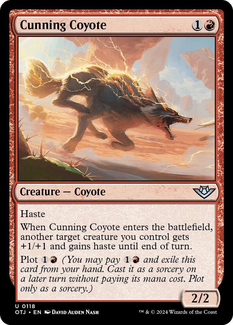 Cunning Coyote [Outlaws of Thunder Junction]