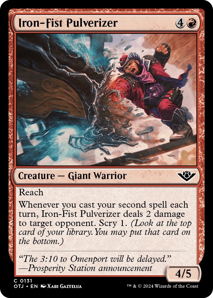 Iron-Fist Pulverizer [Outlaws of Thunder Junction]