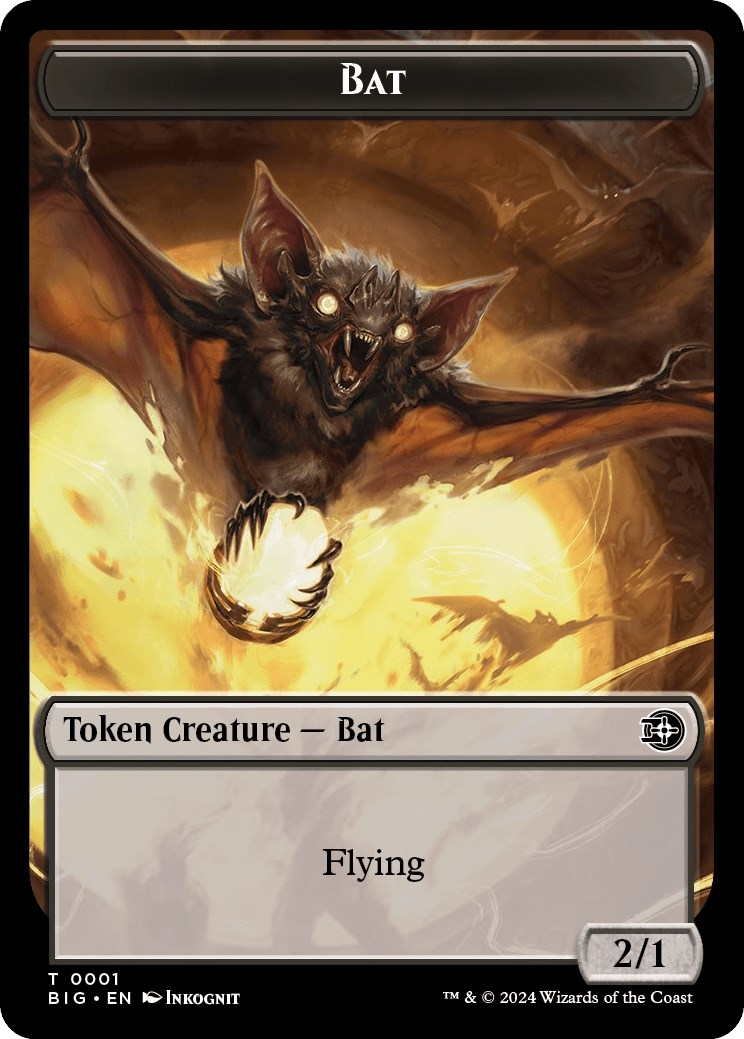 Bat Token [Outlaws of Thunder Junction: The Big Score Tokens]