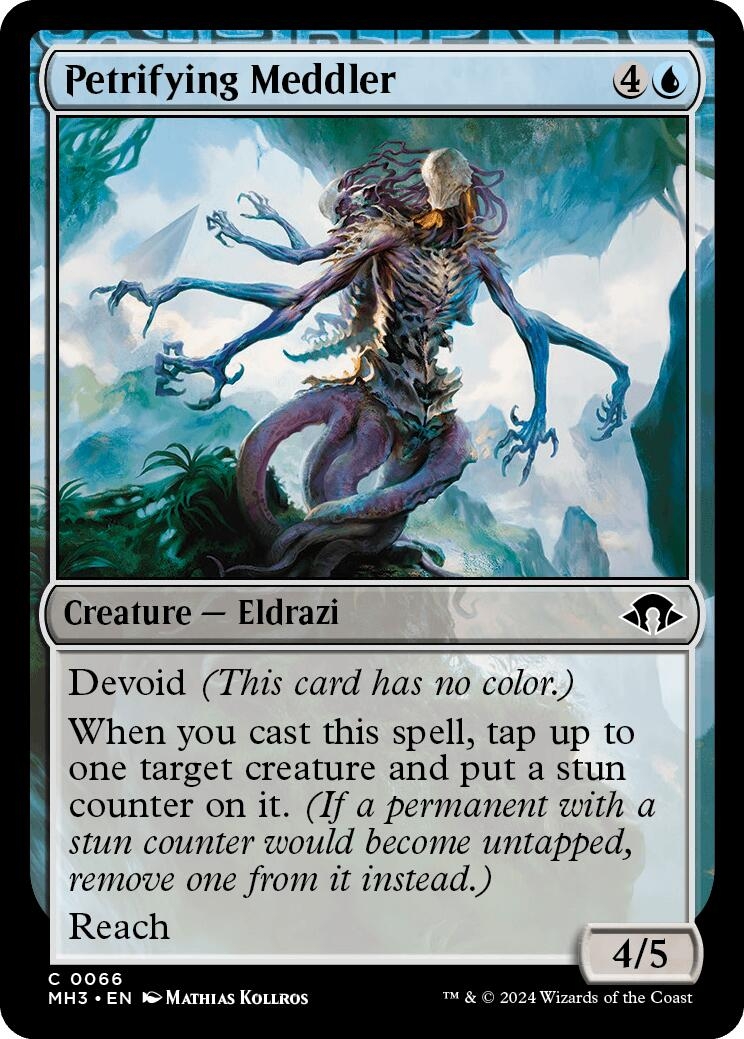 Petrifying Meddler [Modern Horizons 3]