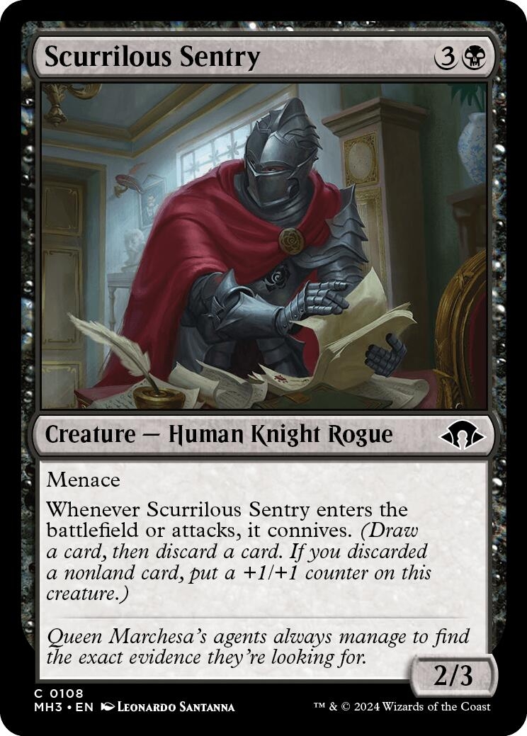 Scurrilous Sentry [Modern Horizons 3]