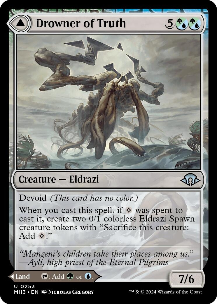 Drowner of Truth // Drowned Jungle [Modern Horizons 3]