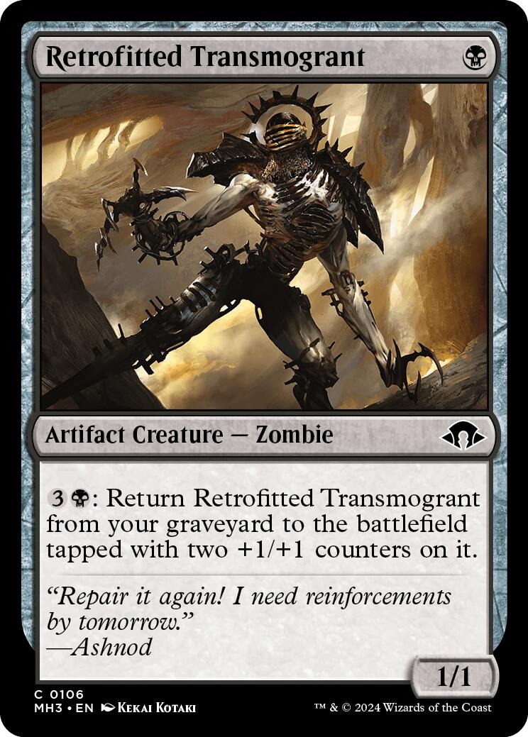 Retrofitted Transmogrant [Modern Horizons 3]