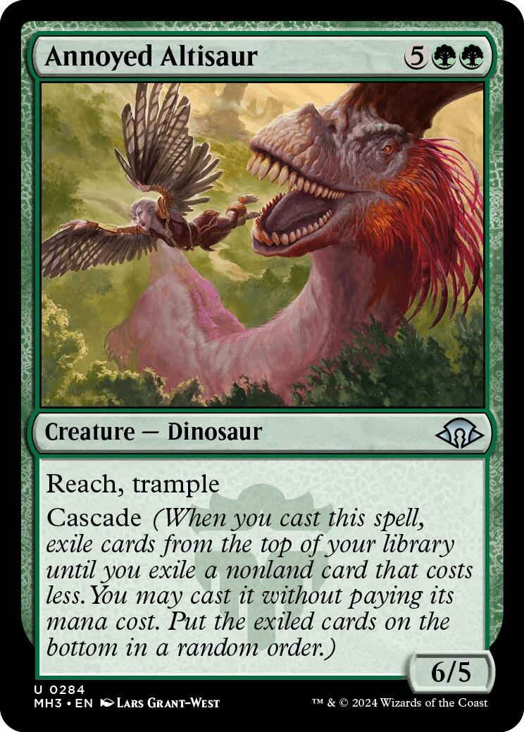 Annoyed Altisaur [Modern Horizons 3]