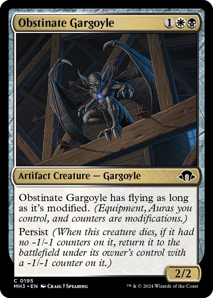 Obstinate Gargoyle [Modern Horizons 3]