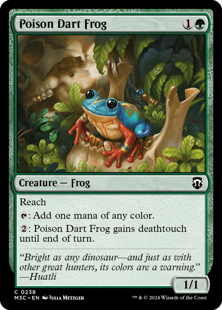Poison Dart Frog (Ripple Foil)
