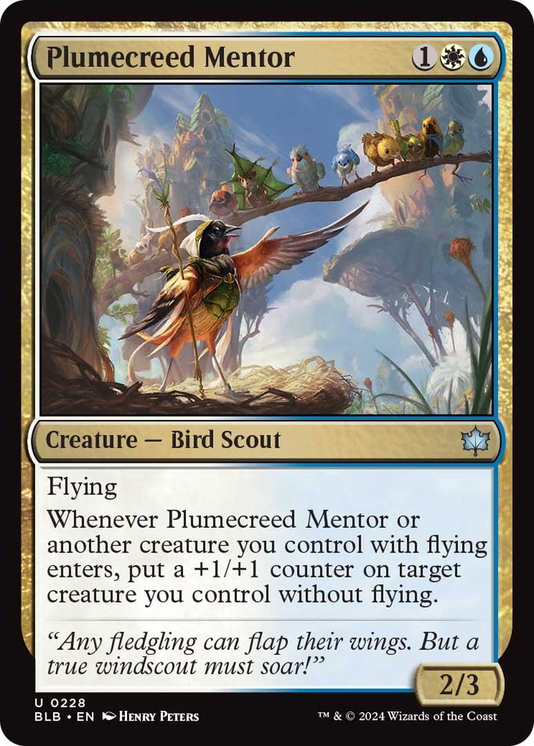 Plumecreed Mentor [Bloomburrow]