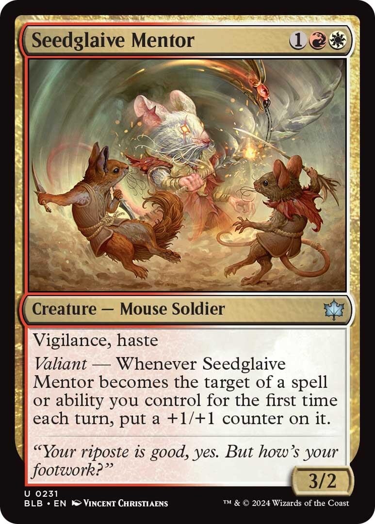 Seedglaive Mentor [Bloomburrow]